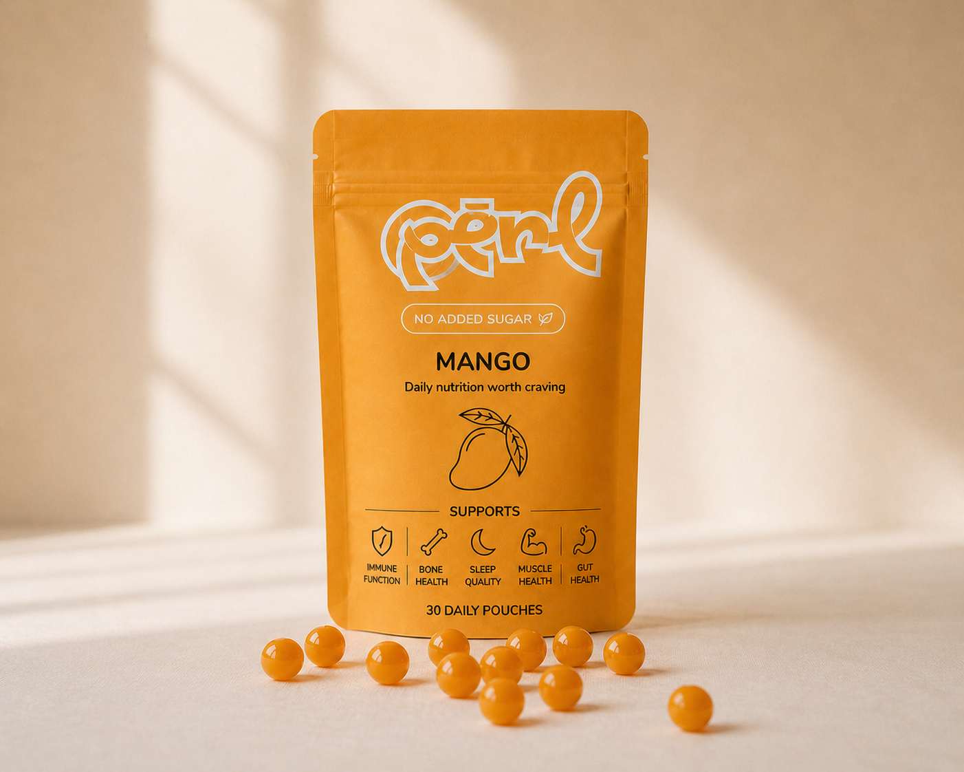 Mango flavoured Vitaperl pearls